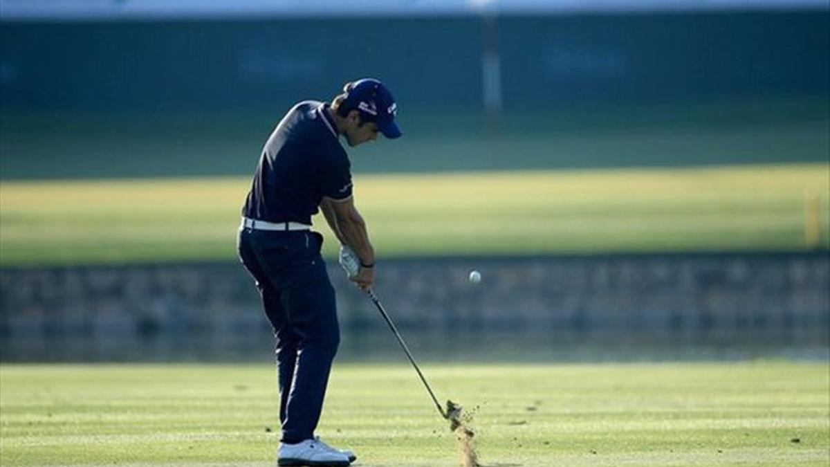 Javier Ballesteros no tuvo el debut soñado en Dubai