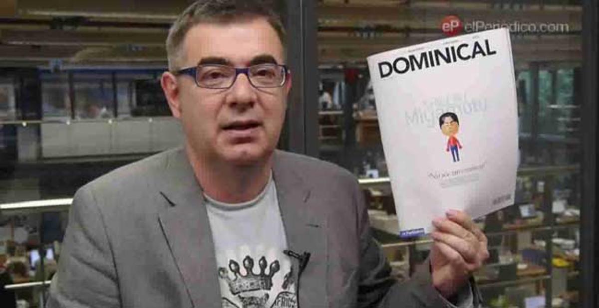 Pau Arenós, redactor en cap del ’Dominical’, explica els continguts del suplement del cap de setmana que ve.