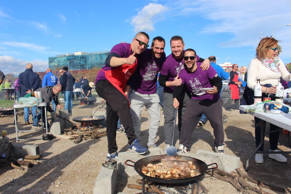 El evento se celebró en uno de los descampados del cruce Serrería-Tarongers, que en otras ocasiones ha tenido lugar en el solar de Doctor Lluch