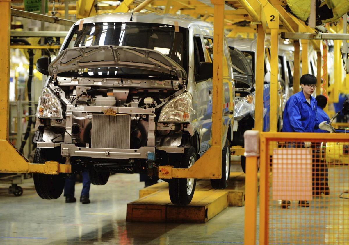 Fábrica de SAIC Motors en Qingdao, provincia de Shandong (China). |