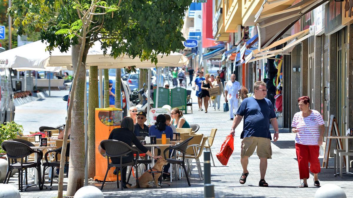 Imagen de archivo de la Avenida de Gáldar, en San Fernando.