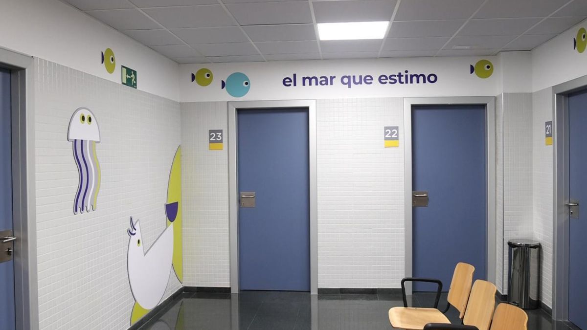 Sala d'espera de la nova zona en una imatge d'arxiu.
