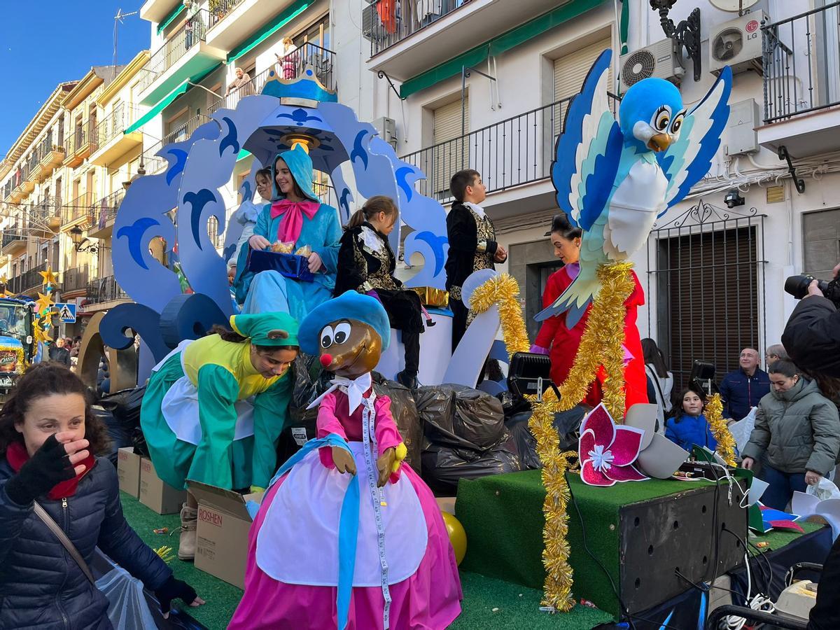 Cabalgatas en la provincia en la mañana de Reyes