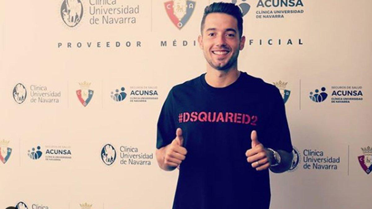 Jony Rodríguez, nuevo refuerzo para Osasuna