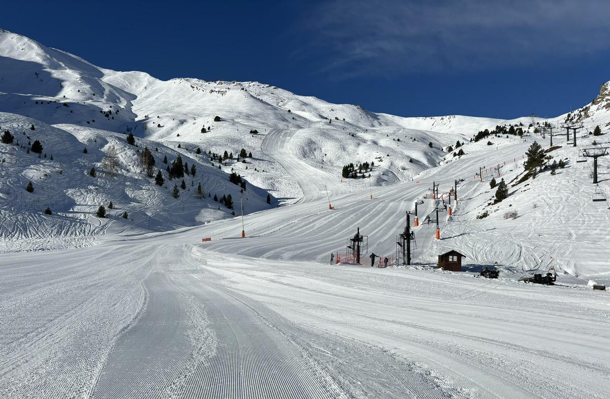 Imagen de archivo del sector de Ampriu en la estación de esquí de Aramón Cerler.