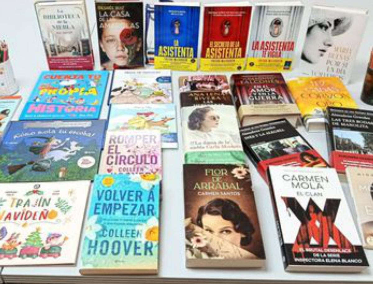 Libros de la biblioteca.