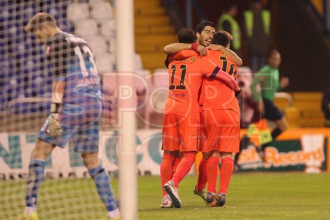 Las imágenes del Depor-Barça