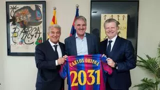 Carlos Ortega renueva con el Barça hasta 2031