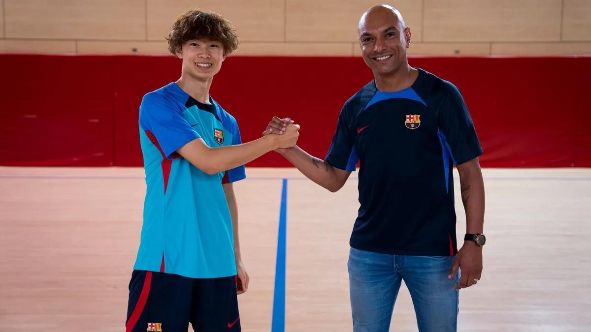 Kokoro, con Ari Santos en la Ciutat Esportiva