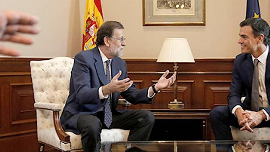 Rajoy a Sánchez: &quot;Desbloquear no supone apoyar&quot;