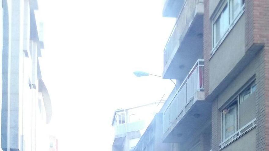 Incendio en una casa okupa junto a la estación de Renfe