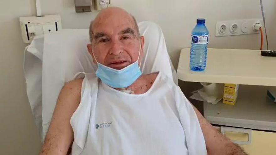 Celebració al Trueta: Rep l'alta en José, que ha estat 85 dies ingressat per coronavirus