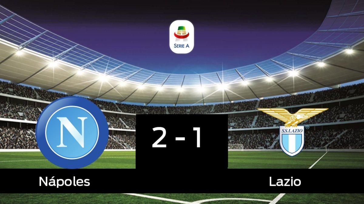 El Nápoles derrota en casa al Lazio por 2-1