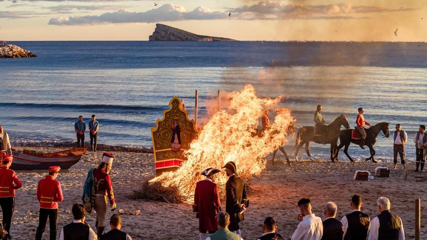 Así ha sido el hallazgo de la Virgen del Sufragio en Benidorm