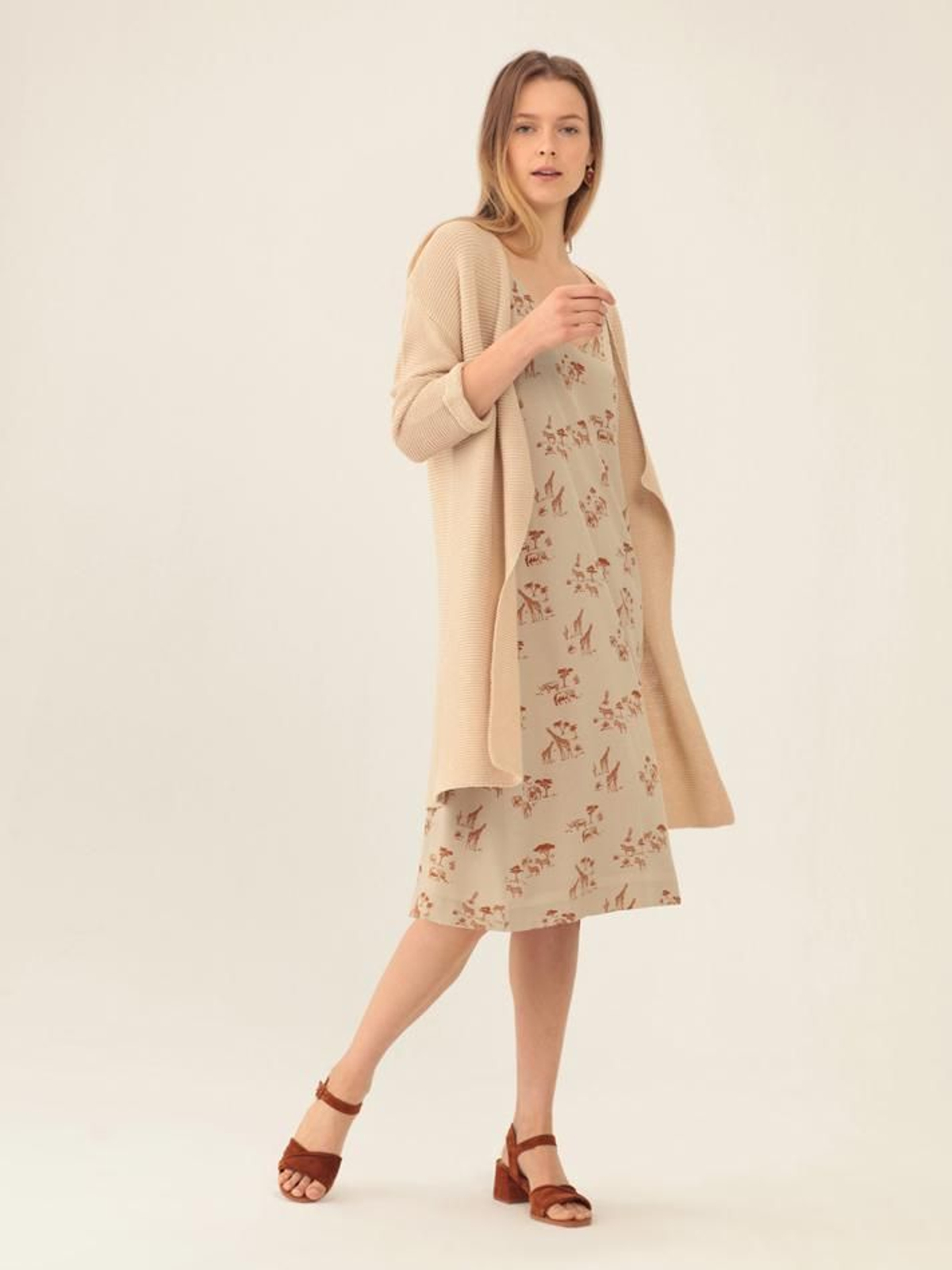 Colección Nice Things: vestido toile safari