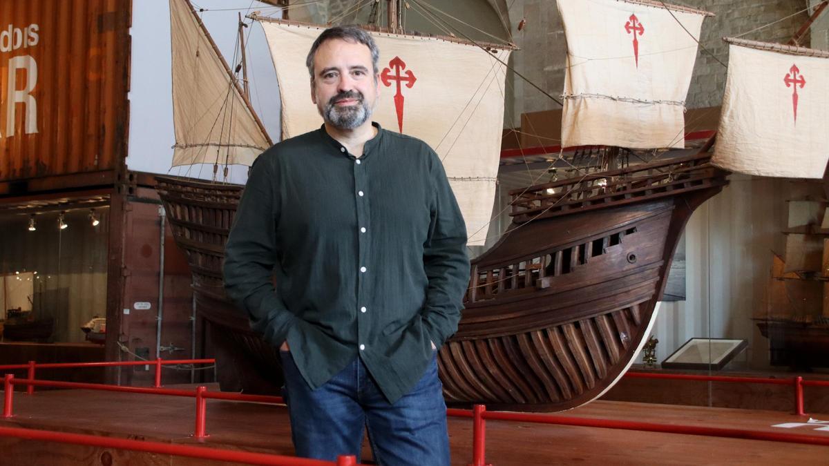 Juan Francisco Ferrándiz va presentar la novel·la al Museu Marítim de Barcelona