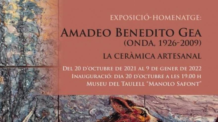 Exposición homenaje: Amadeo Benedito Gea
