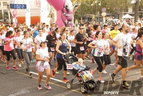 Búscate en la galería de la jornada contra el cáncer en Valencia