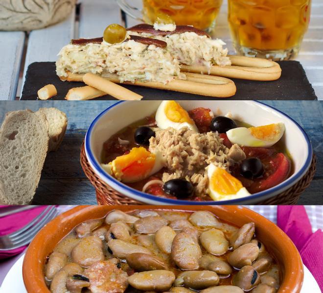 La Marinera, Ensalada murciana y Michirones - Murcia