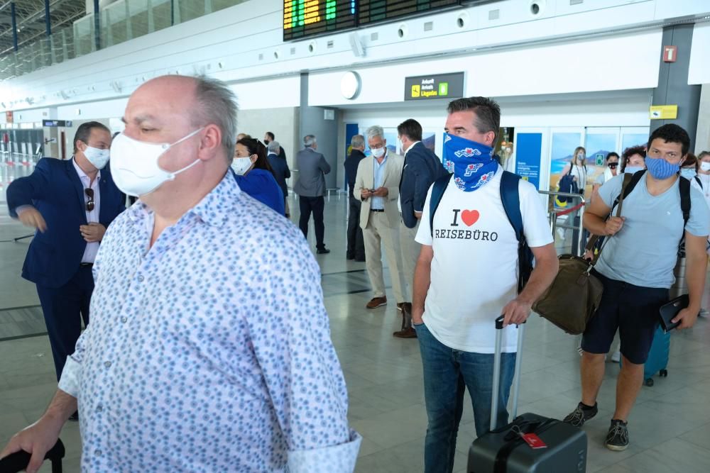 Fuerteventura recibe a 150 pasajeros.