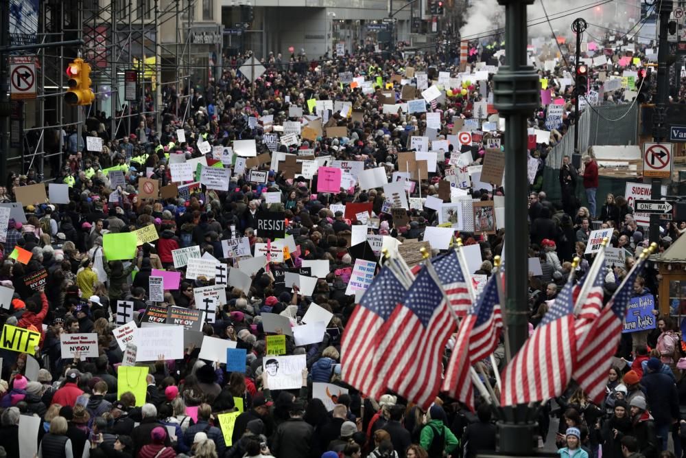 ''Marcha de las Mujeres'' contra Trump en Washington