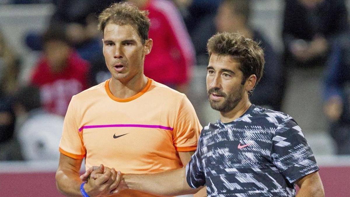 Rafa Nadal y Marc López se han proclamado campeones de España de dobles en Manacor