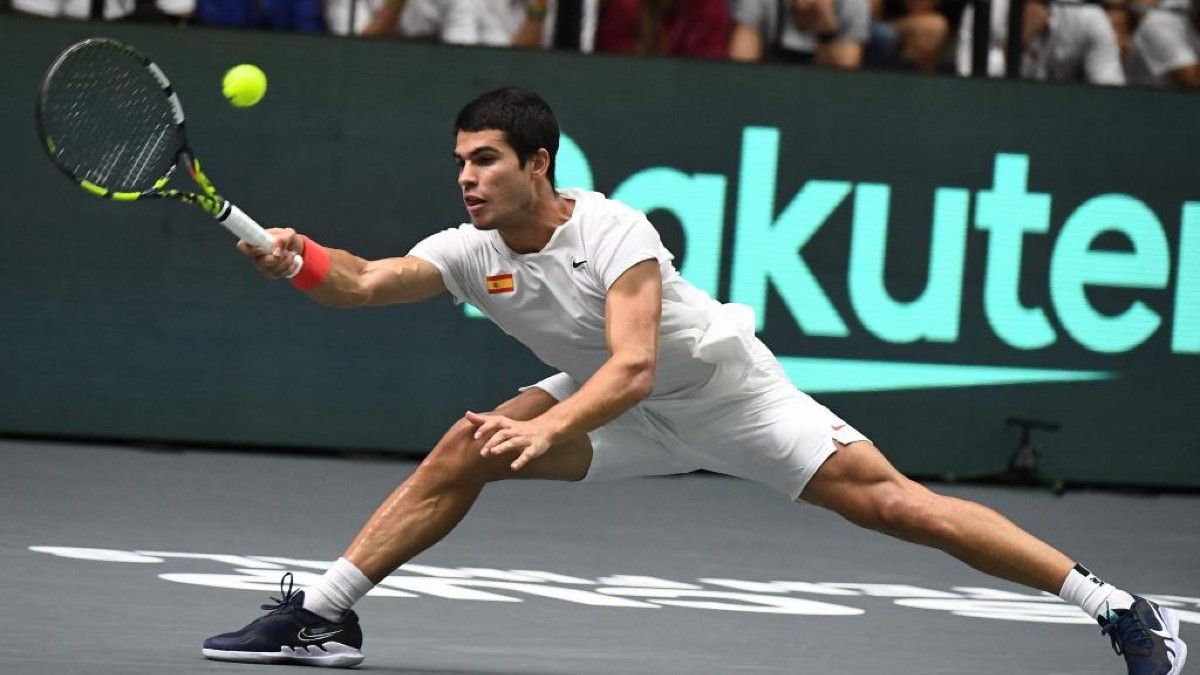 Alcaraz, en el duelo ante Canadá