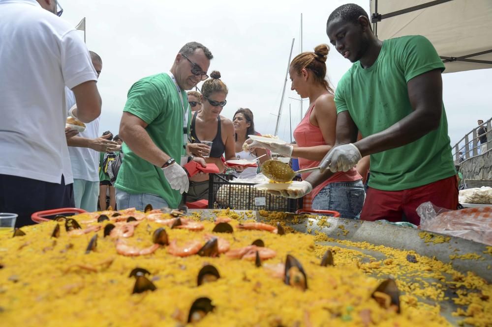 Paella popular de los estibadores por Belén María