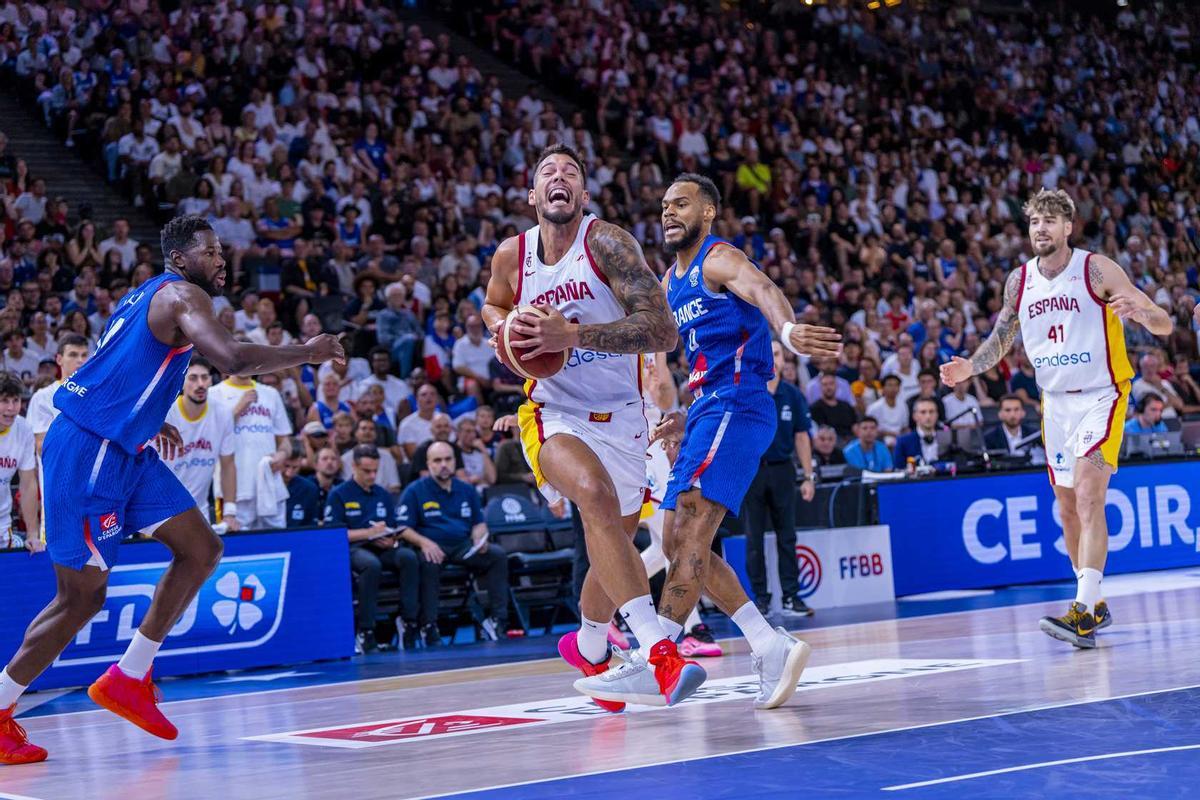 Willy empezó bien el duelo, muy intenso y luchando por el rebote ofensivo