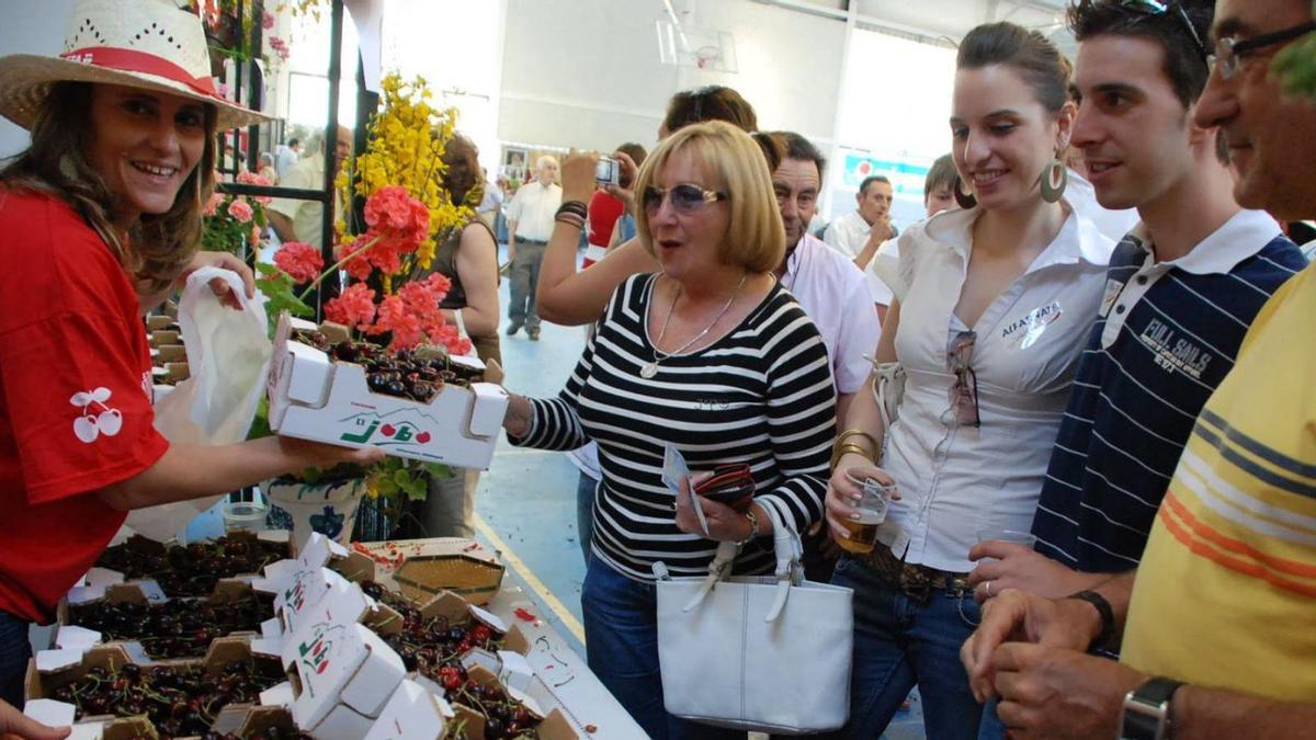 La localidad axárquica de Alfarnate tuvo que reemplazar el pasado año el Día de la Cereza.