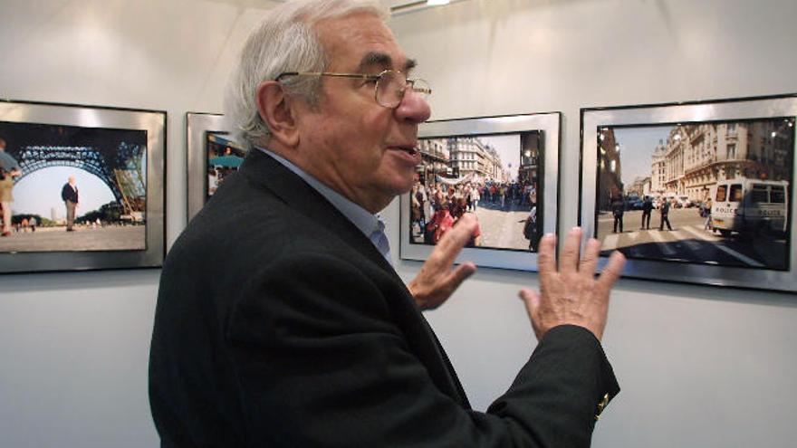 Josep Planas i ­Montanyà, bei einer Ausstellung mit seinen Arbeiten im Jahr 2001.