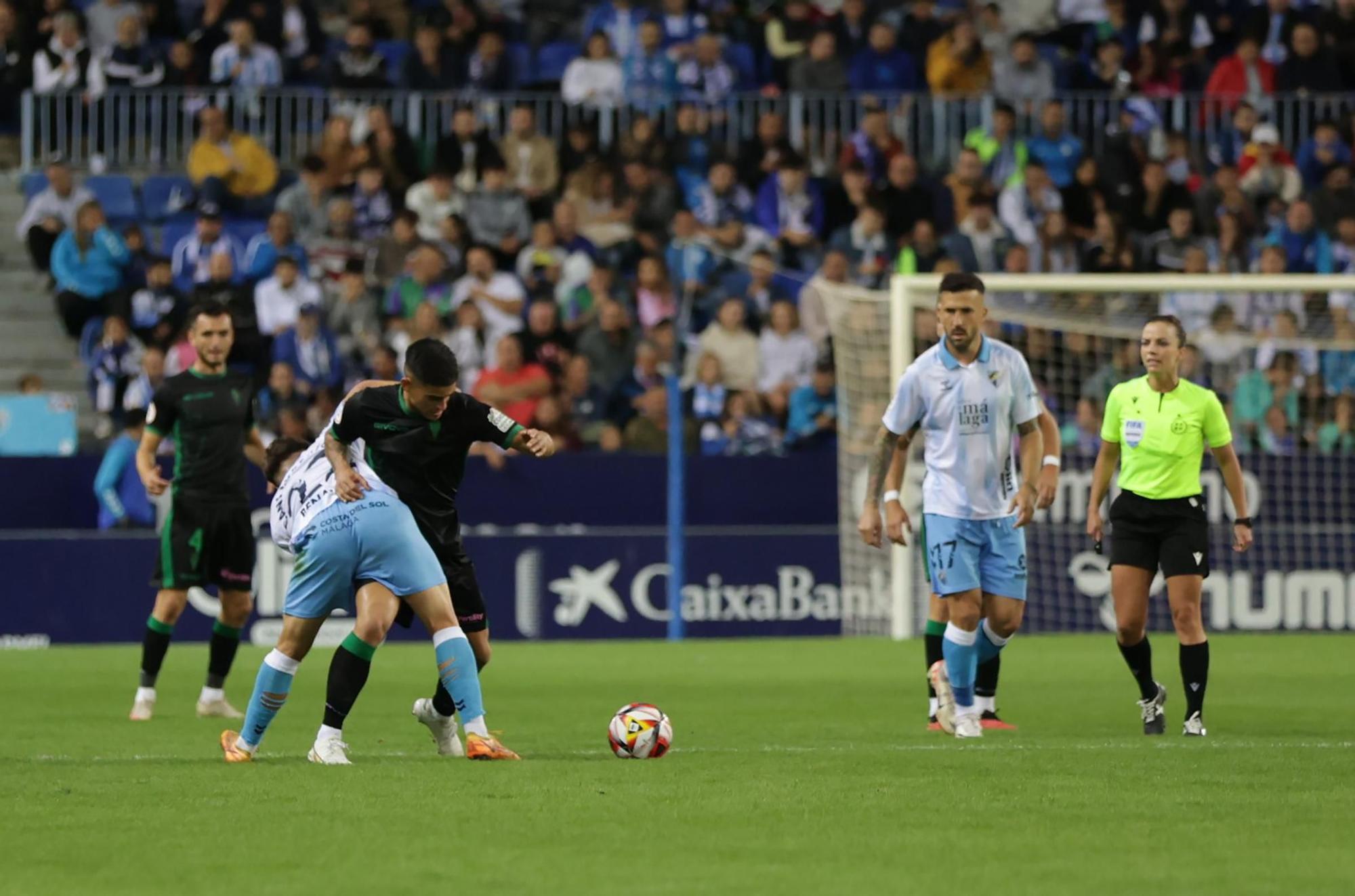 Málaga CF - Córdoba CF | Las imágenes del partido en La Rosaleda