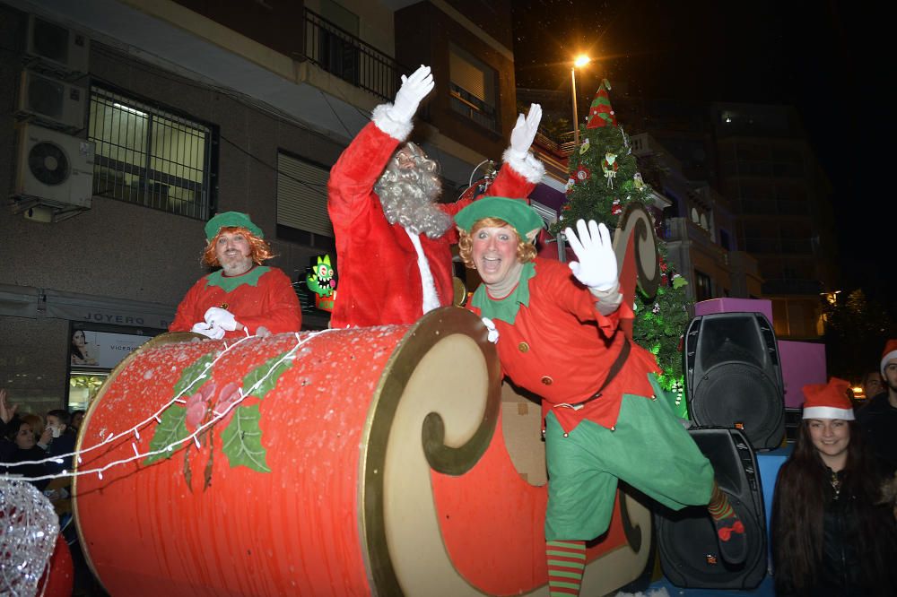 Desfile de Papá Noel en Elche