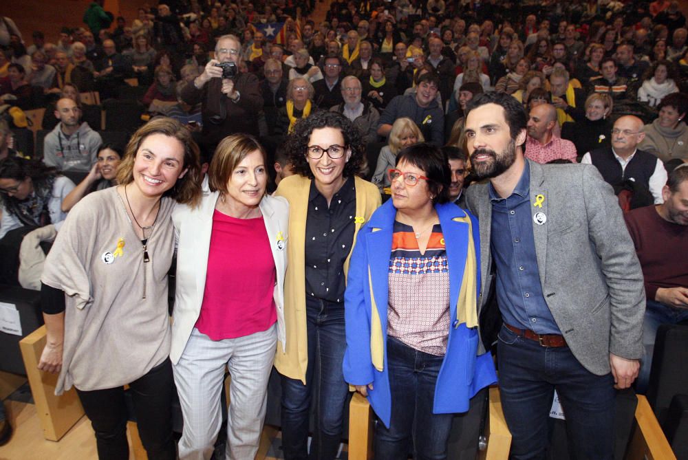 Acte central de la campanya electoral d'ERC a Girona