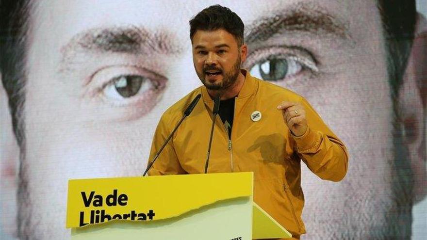 Gabriel Rufián: &quot;Pedro Sánchez no tiene principios&quot;