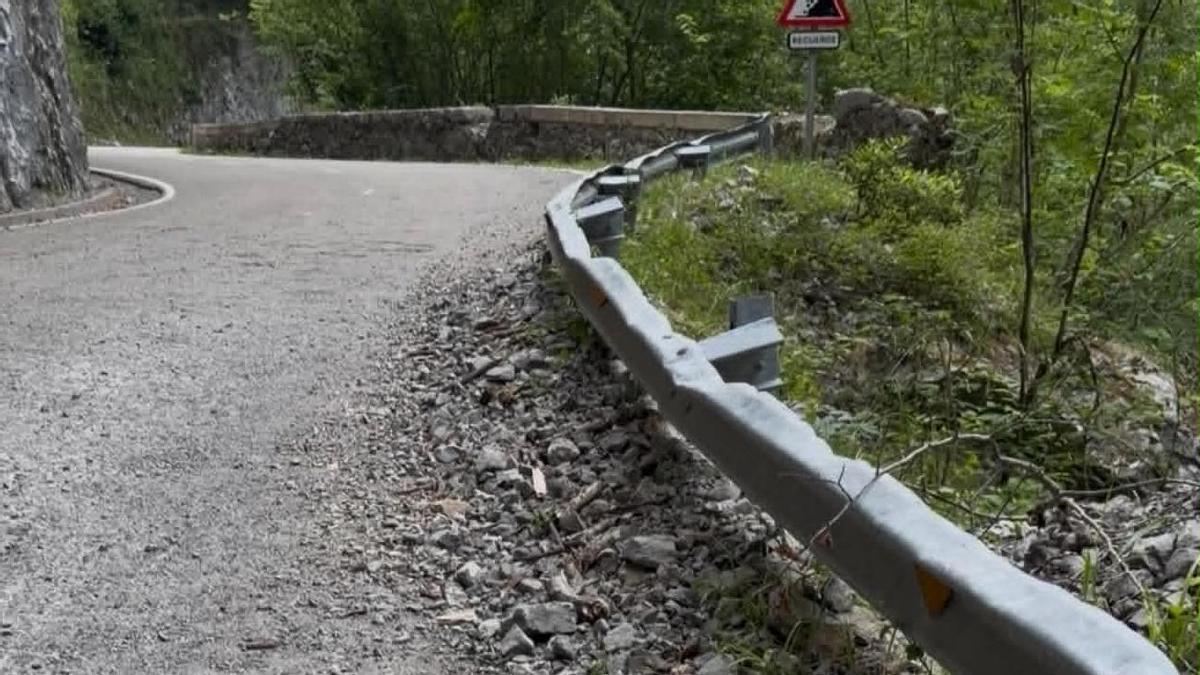 Estado del guardarraíl.