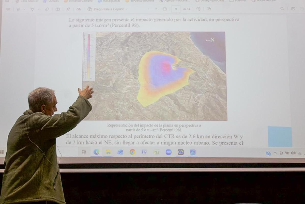 Un momento del coloquio