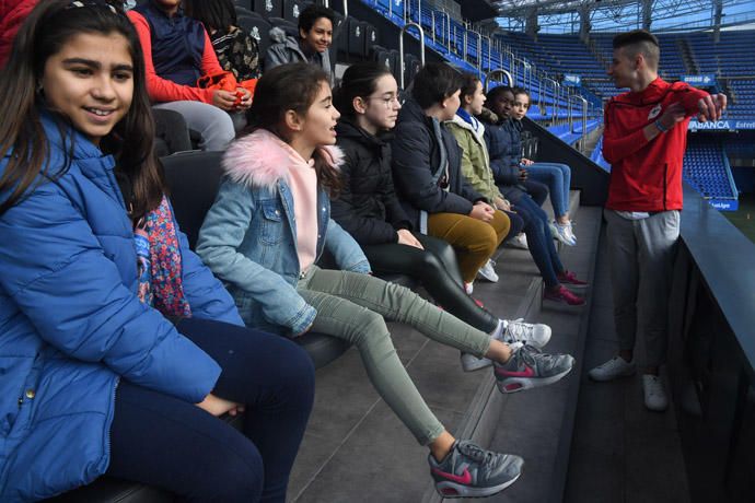 El colegio Sagrada Familia en Valores Branquiazuis