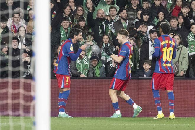 Copa del Rey: Racing de Santander - Barcelona, en imágenes