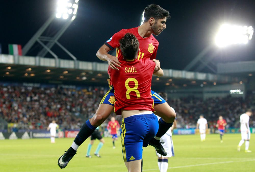 Semifinal del Europeo sub 21: España - Italia