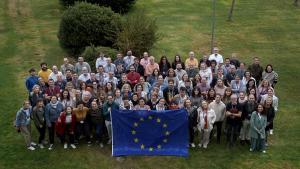 Coordinadores de las Escuelas Embajadoras del Parlamento Europeo, en las jornadas de formación celebradas en septiembre en Guadarrama.