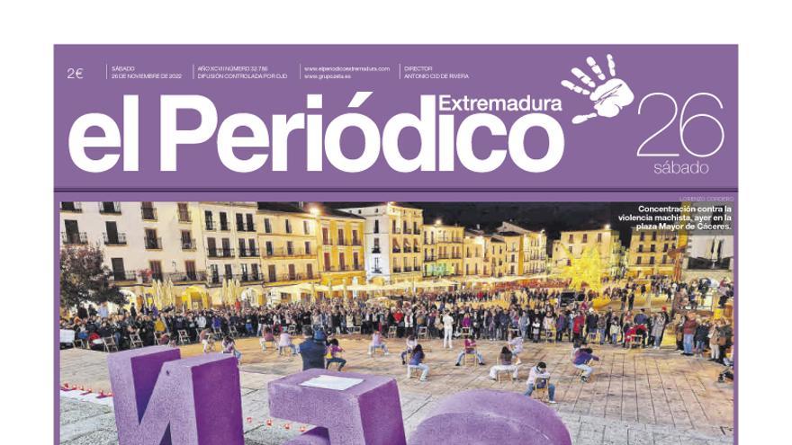 Consulta la portada correspondiente al día 26 de noviembre de 2022