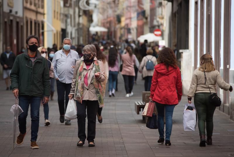 Día de compras durante la pandemia