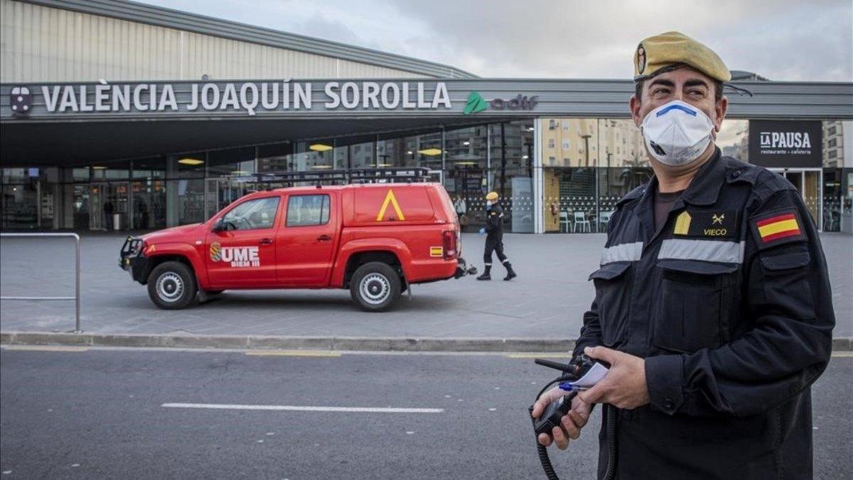 La UME empezará a patrullar en las ciudades más afectadas