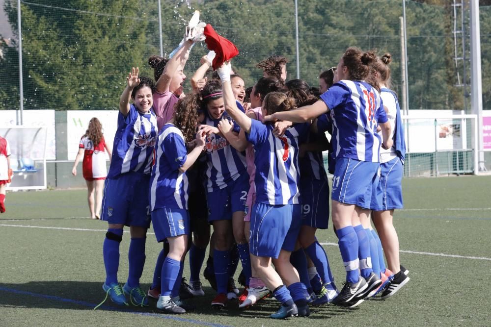 Las viguesas suben a Segunda División a falta de tres partidos para el final de la competición.