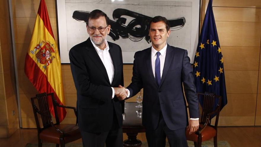 Rajoy sotmetrà a votació les condicions de Rivera