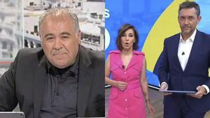 Antonio García Ferreras y los presentadores de Mañaneros 360
