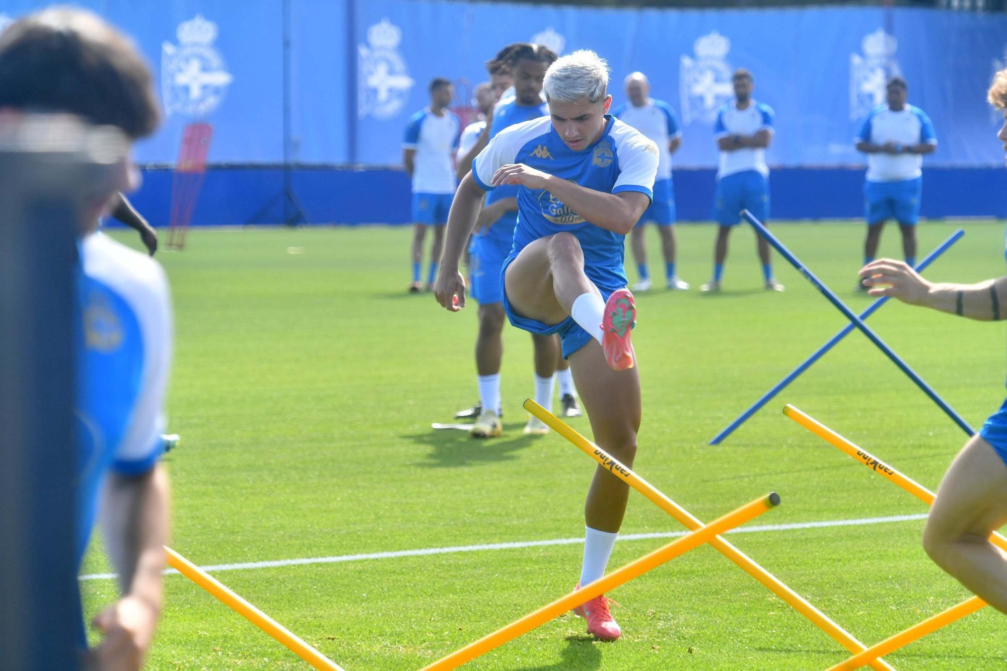 Primer entrenamiento bajo las órdenes de Antonio Hidalgo