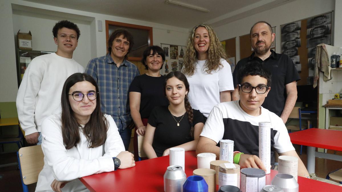 VÍDEO: IES Número 5. Presentación de un proyecto de reducción de consumo de aluminio en una lata
