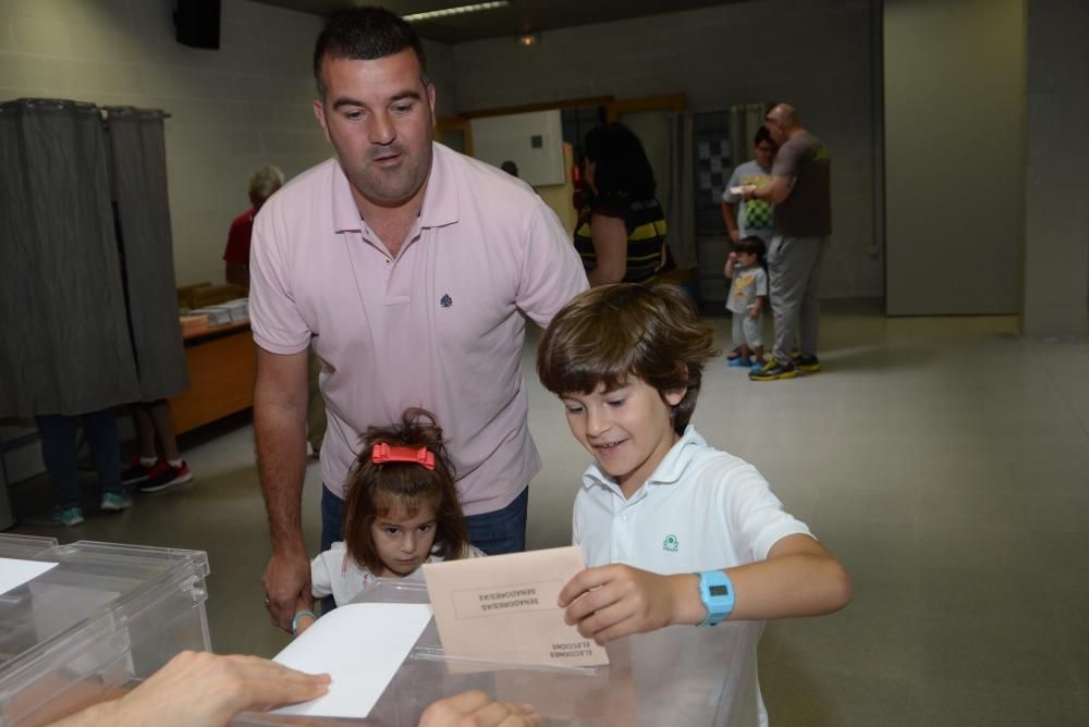 Así se vivió la jornada electoral en Galicia